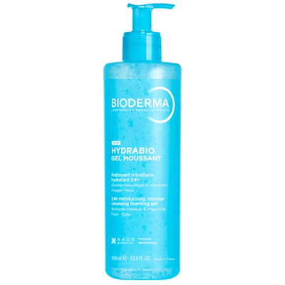 HYDRABIO GEL MOUSSANT BIODERMA 1 ENVASE 400 ML