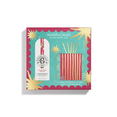 PACK ROGER GALLET GINGEMBRE ROUGE 100 ML   DIFUSOR DE FRAGANCIA