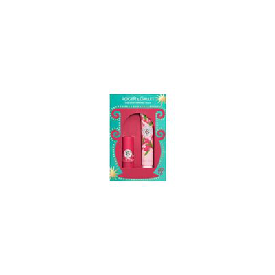 PACK ROGER GALLET GINGEMBRE ROUGE CREMA DE MANOS   LABIAL