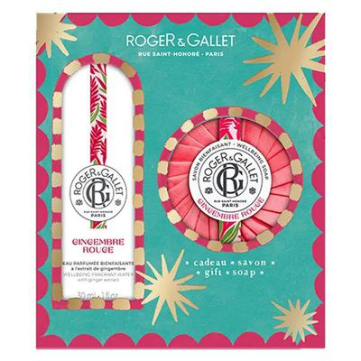 PACK ROGER GALLET GINGEMBRE ROUGE 30 ML   JABON PERFUMADO