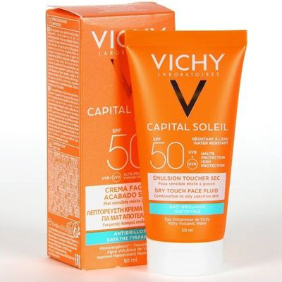 VICHY  SOLAR CAPITAL SOLEIL SPF 50 EMULSION EFECTO MATE