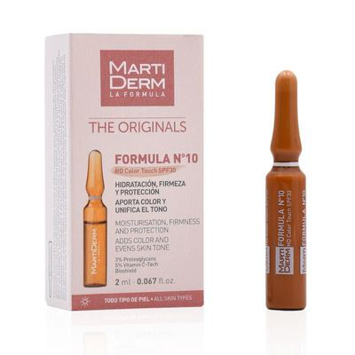 MARTIDERM FORMULA Nº 10 HD COLOR TOUCH SPF 30 1 AMPOLLA 2 ML