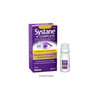 SYSTANE COMPLETE GOTAS OFTALMICAS LUBRICANTES SIN CONSERVANT