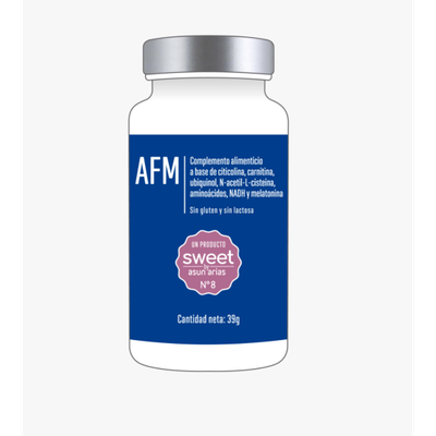 SWEET AFM Nº8 RENDIMIENTO FISICO Y MENTAL 60 CAPS