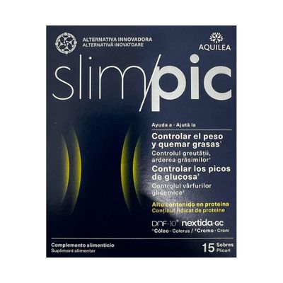 AQUILEA SLIMPIC 15 SOBRES SABOR LIMON