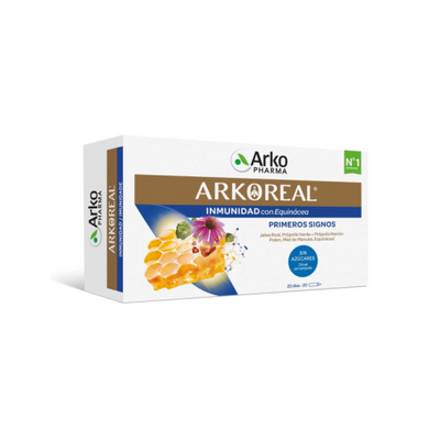 ARKOREAL JALEA REAL INMUNIDAD SIN AZUCARES 20 AMPOLLAS 15 ML