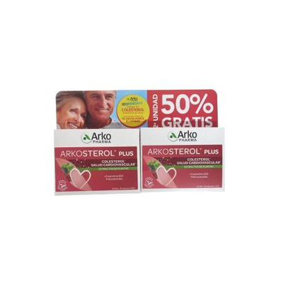 ARKOSTEROL PLUS 30 CAPSULAS X 2 UNIDADES 70 % DESCUENTO
