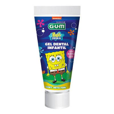 GUM BOB ESPONJA GEL DENTAL 75ML