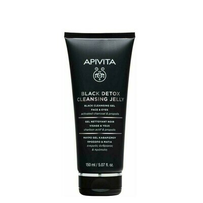 APIVITA GEL LIMPIADOR FACIAL NEGRO 150 ML