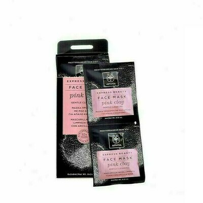 APIVITA MASCARILLA DE ARCILLA ROSA LIMPIADORA