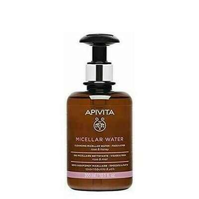 APIVITA  AGUA MICELAR ROSE  HONEY 300ML