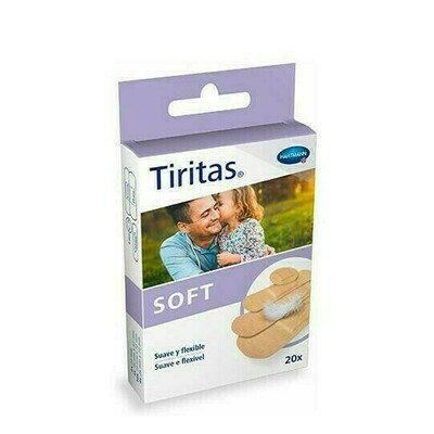 TIRITAS SOFT SILICONE APOSITO ADHESIVO 6 U X (25