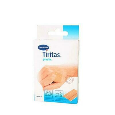 TIRITAS PLASTIC APOSITO ADHESIVO 1 M X 6 CM