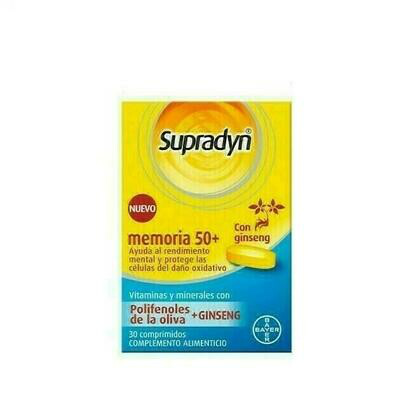 SUPRADYN MEMORIA 50  30 COMPRIMIDOS