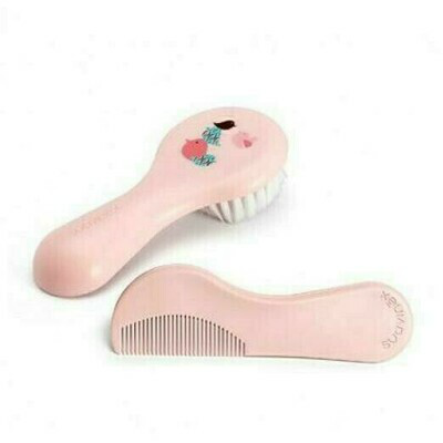 CEPILLO Y PEINE INFANTIL SOFT SUAVINEX ROSA DECO