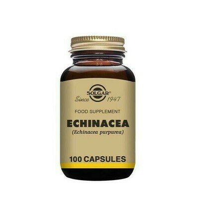 SOLGAR EQUINACEA(ECHINACEA PURPUREA)100 VEGICAPS