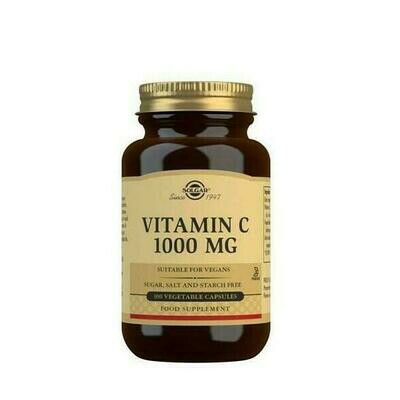 SOLGAR VITAMINA C 1000MG. 100 CAP