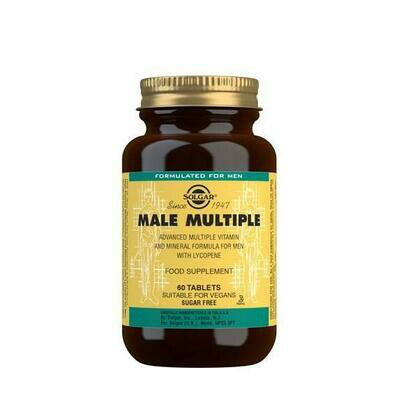 SOLGAR MALE MULTIPLE HOMBRE 60 COMP