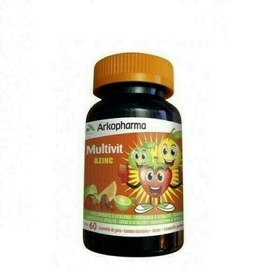 ARKOPHARMA MULTIVIT 60 CARAMELOS DE GOMA