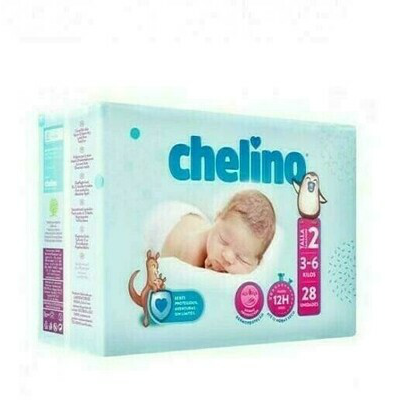 PAÑAL INFANTIL CHELINO FASHION  LOVE  T- 2