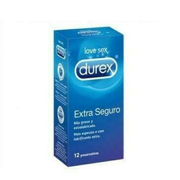 PRESERVATIVOS DUREX EXTRA SEGURO 12 UNI