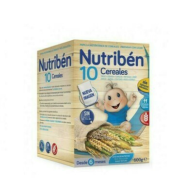 NUTRIBEN 10 CEREALES 1 CAJA 600 G