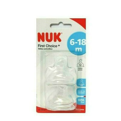 TETINA SILICONA ANTICOLICO NUK FIRST CHOICE T-2