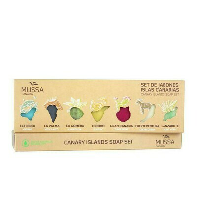 PLATAN0 MUSSA SET JABONES ARTESANOS ISLAS CANAR