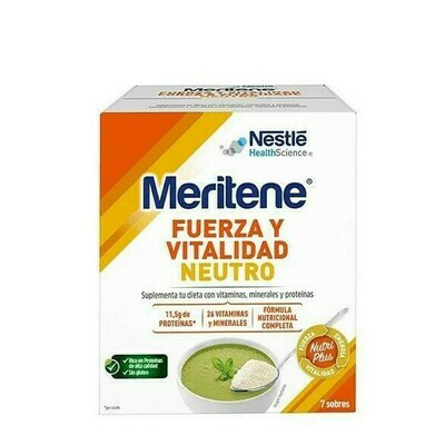MERITENE NEUTRO AL PLATO 50 G 7 SOBRES NEUTRO