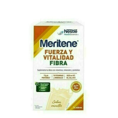 MERITENE FIBRA 35 G 14 U VAINILLA