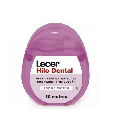 HILO DENTAL LACER FLUR Y TRICLOSAN 50 M
