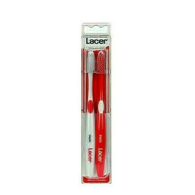 CEPILLO DENTAL ADULTO LACER TECHNIC MEDIO DUPLO