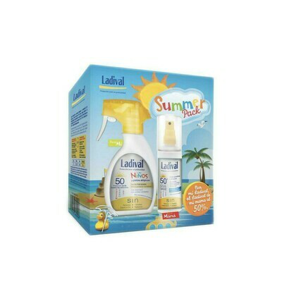 LADIVAL SUMMER PACK ( SPRAY NIÑOS Y ADULTOS 50)