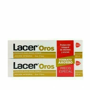 LACER OROS PASTA DENTAL DUPLO 125ML