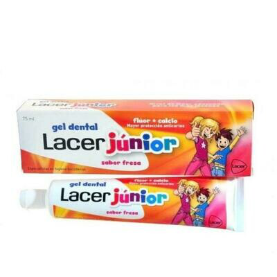 LACER JUNIOR GEL DENTIFRICO FRESA 75 ML