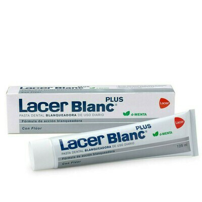 LACERBLANC PLUS BLANQUEADORA USO DIARIO PASTA DENTAL D-MENTA 125 ML