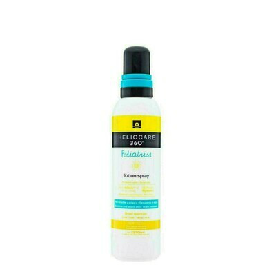HELIOCARE 360º SPF 50  PEDIATRICS SPRAY PROTECTOR SOLAR TRANSPARENTE 200 ML
