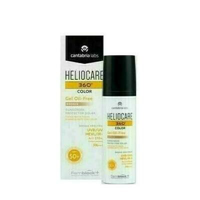 HELIOCARE 360º SPF 50  COLOR GEL OIL-FREE PROTECTOR SOLAR BRONZE 50 ML