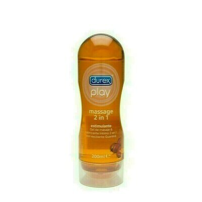 DUREX PLAY MASSAGE LUBRICANTE HIDROSOLUBLE INTIMO ESTIMULANTE 200 ML