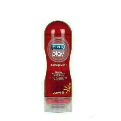 DUREX PLAY MASSAGE YLANG YLANG LUBRICANTE INTIMO SENSUAL 200 ML
