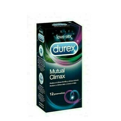 DUREX MUTUAL CLIMAX PRESERVATIVOS 12 U