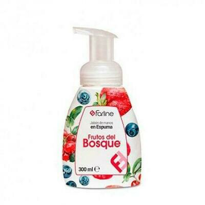FARLINE JABON DE MANOS EN ESPUMA  BERRIES 300 ML
