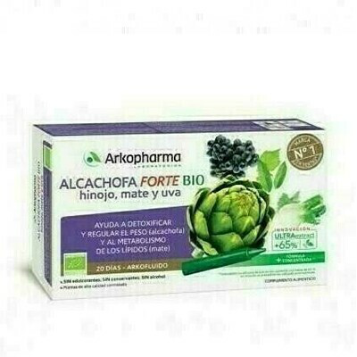 ARKOFLUIDO ALCACHOFA FORTE AMP BEBIBLES  15 ML 20 AMP