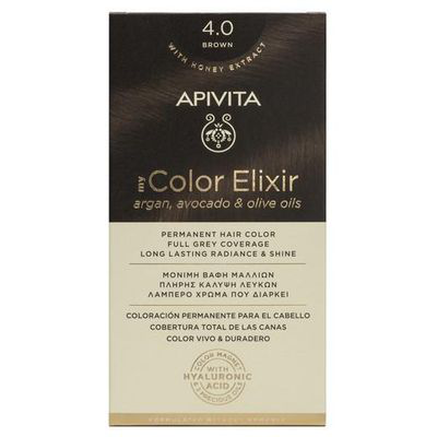 APIVITA NATURES HAIR COLOR N 4,0 CASTAÑO