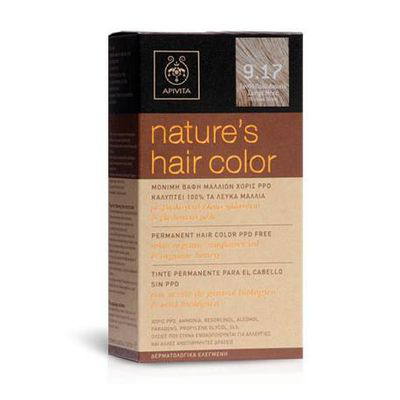 APIVITA NATURES HAIR RUIBIO CLARO CENIZA 917