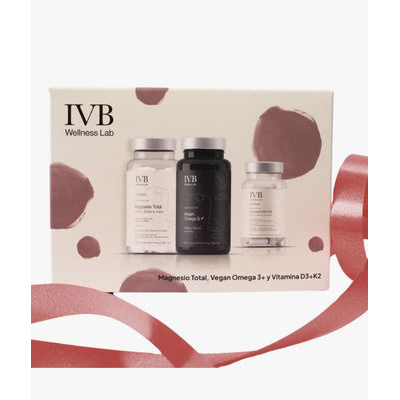 IVB PACK ESENCIALES MAGNESIO TOTAL, VEGAN  OMEGA 3 Y VITAMINA D3 K2