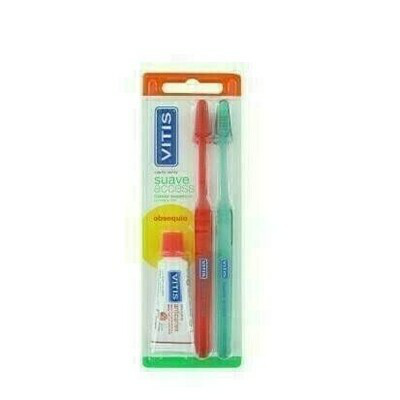 CEPILLO DENT VITIS DUPLO ACCESS SUAVE