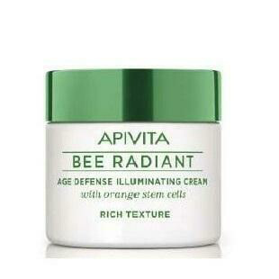 APIVITA BEE RADIANT PEONIA CREMA NOCHE, 50ML