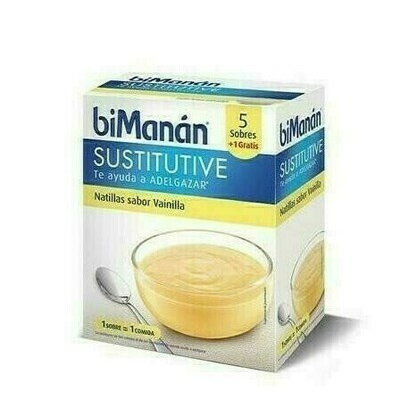 BIMANAN NATILLAS VAINILLA 5UDS