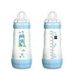 MAM BIB ANTI COLIC 320ML AZUL A123